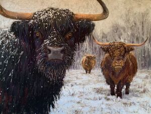 Pastel painting by Mary Moores
